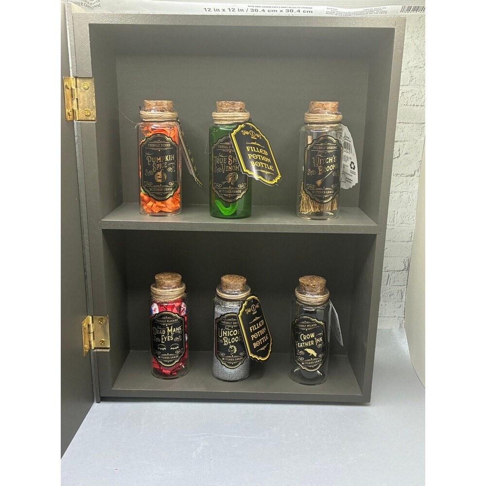 Target Bullseye Playground Halloween Mini Filled Potion Bottles New Release
